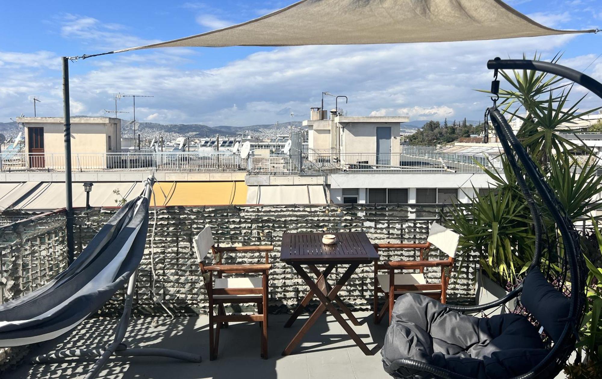 Olympus! Athens! Studio In The Sky!! 20' Walk To The Acropolis Bagian luar foto
